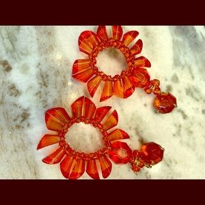 J Crew earrings, worn once. Perfect condition